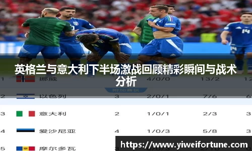 英格兰与意大利下半场激战回顾精彩瞬间与战术分析